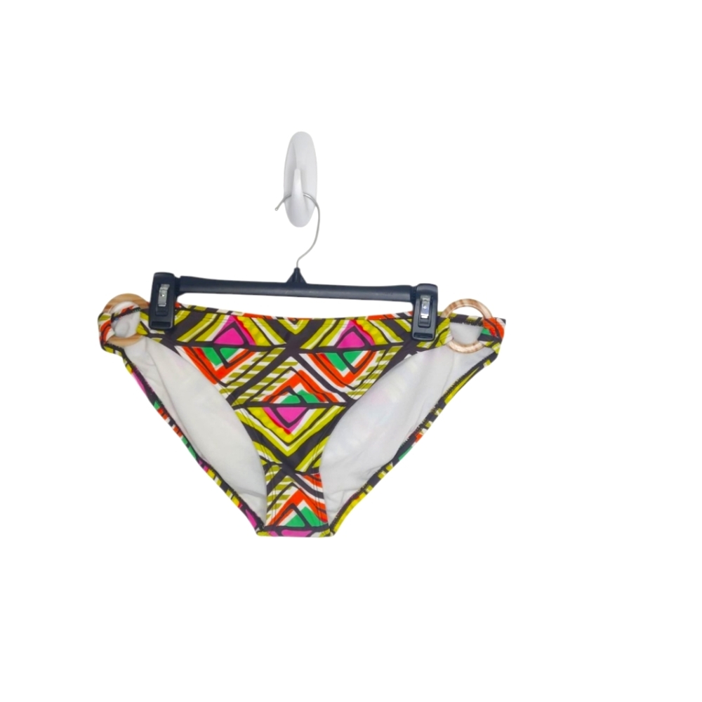Xhilaration Women's Bathing Suit Bikini Bottom Size XL Colorful Tribal Aztec